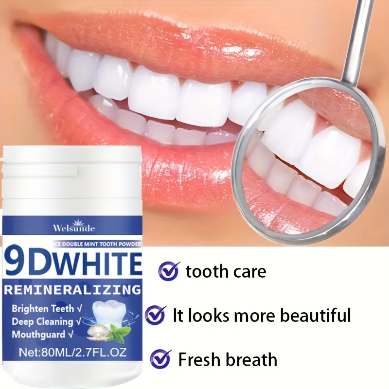 Teeth Whitening Vape - Polvere per denti idrosapatite rigenerante bianca