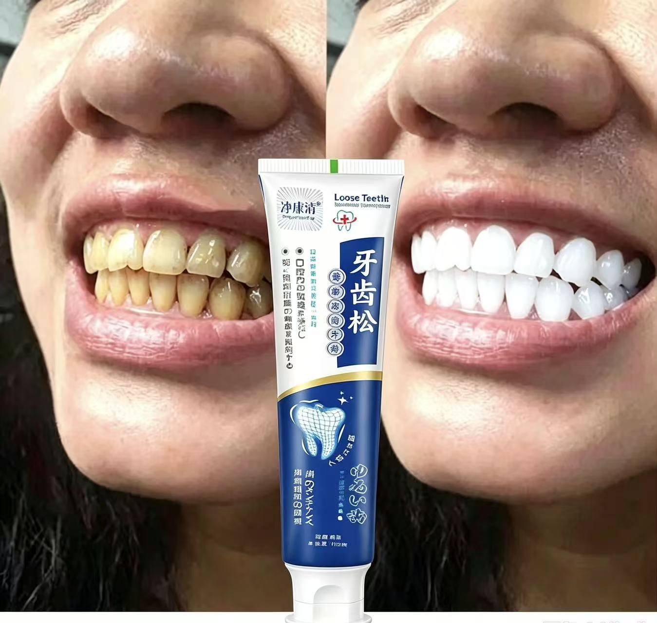 Teeth Whitening Japanese - Dentifricio Giapponese Importato per Denti Doloranti,