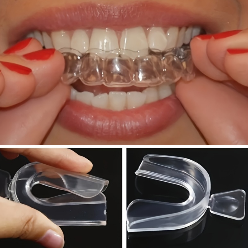 Teeth Whitening With Trays - Allineatore Dentale Unisex in Silicone Invisibile,