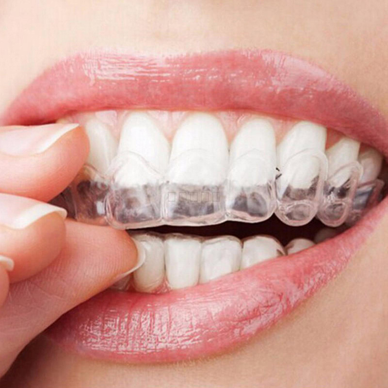 Teeth Whitening With Trays - 1 pezzo trasparente termoformatura vassoi sbiancanti