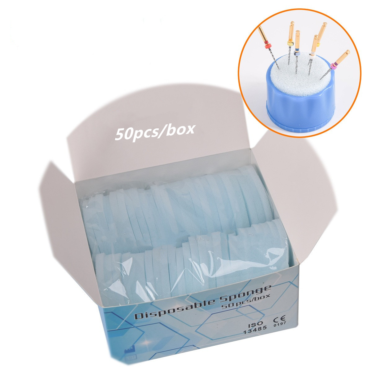 Whitening Teeth Dentist - 50pcs spugna usa e getta morbido