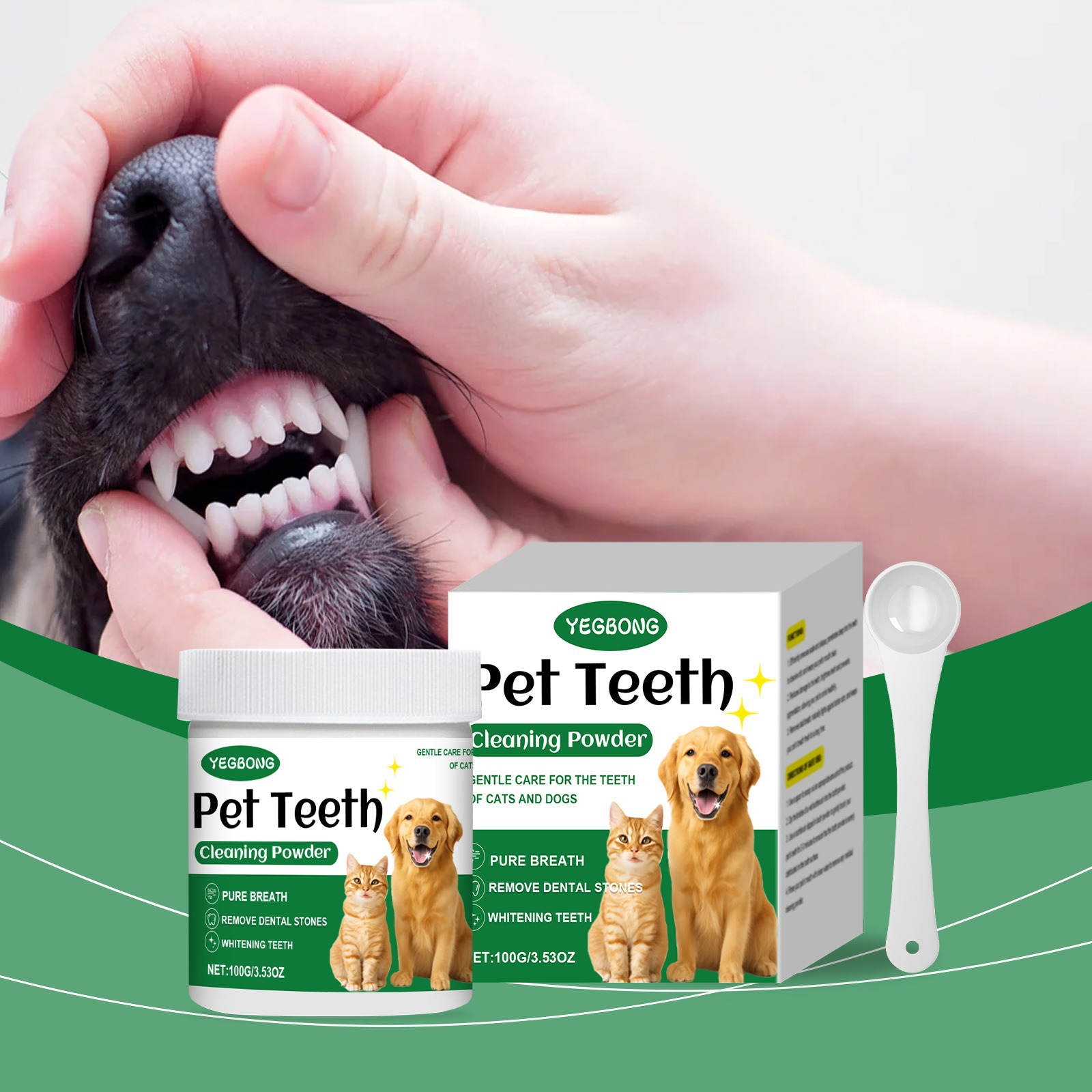 Teeth Whitening Powder - Polvere per la pulizia dei denti