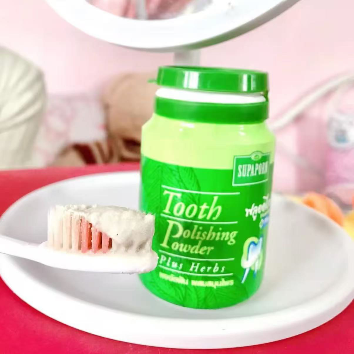 Polvere Dentifricia alle Erbe  - Teeth Whitening Powder recensione e prezzo
