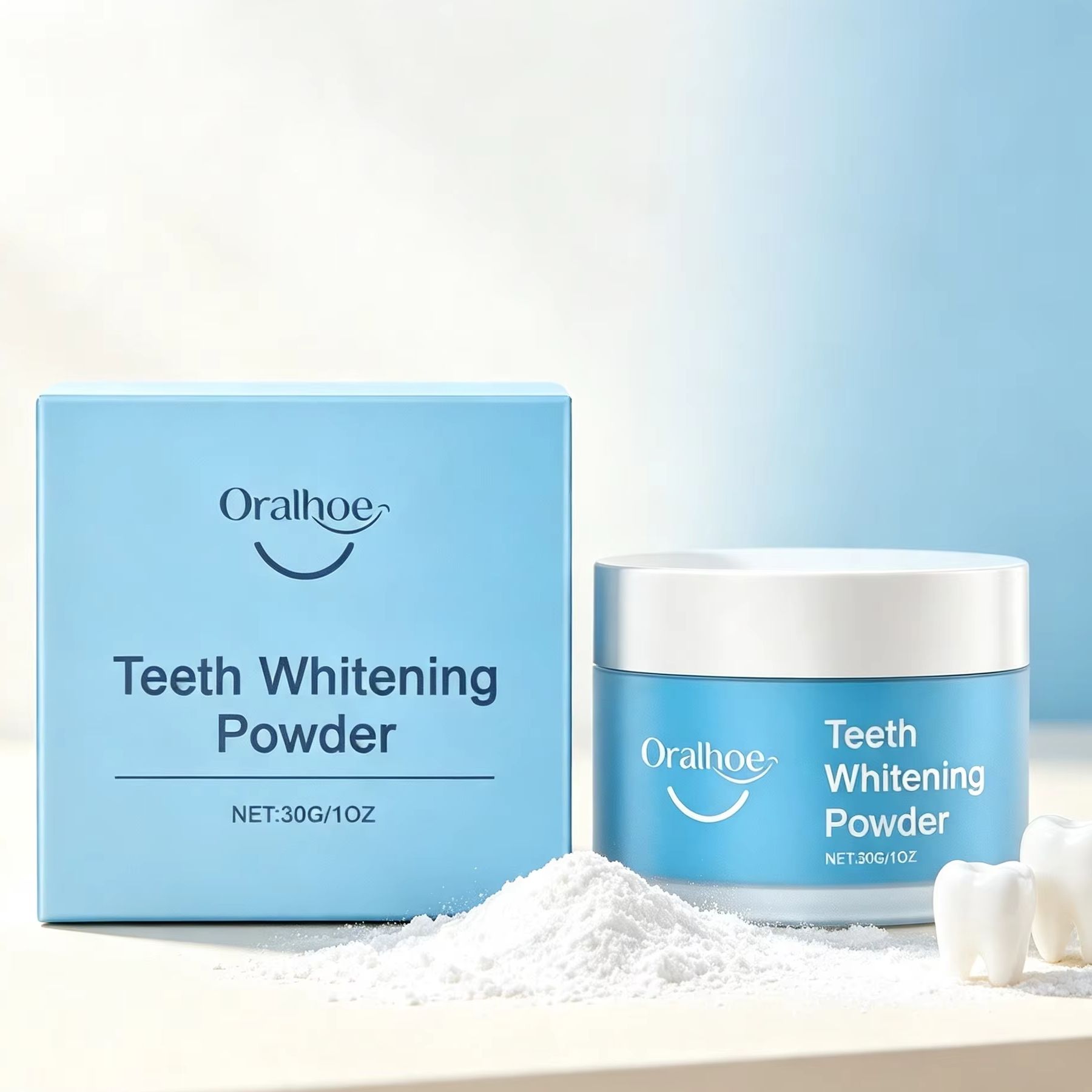 Polvere Dentale Oralhoe per Pu - Teeth Whitening Powder recensione e prezzo