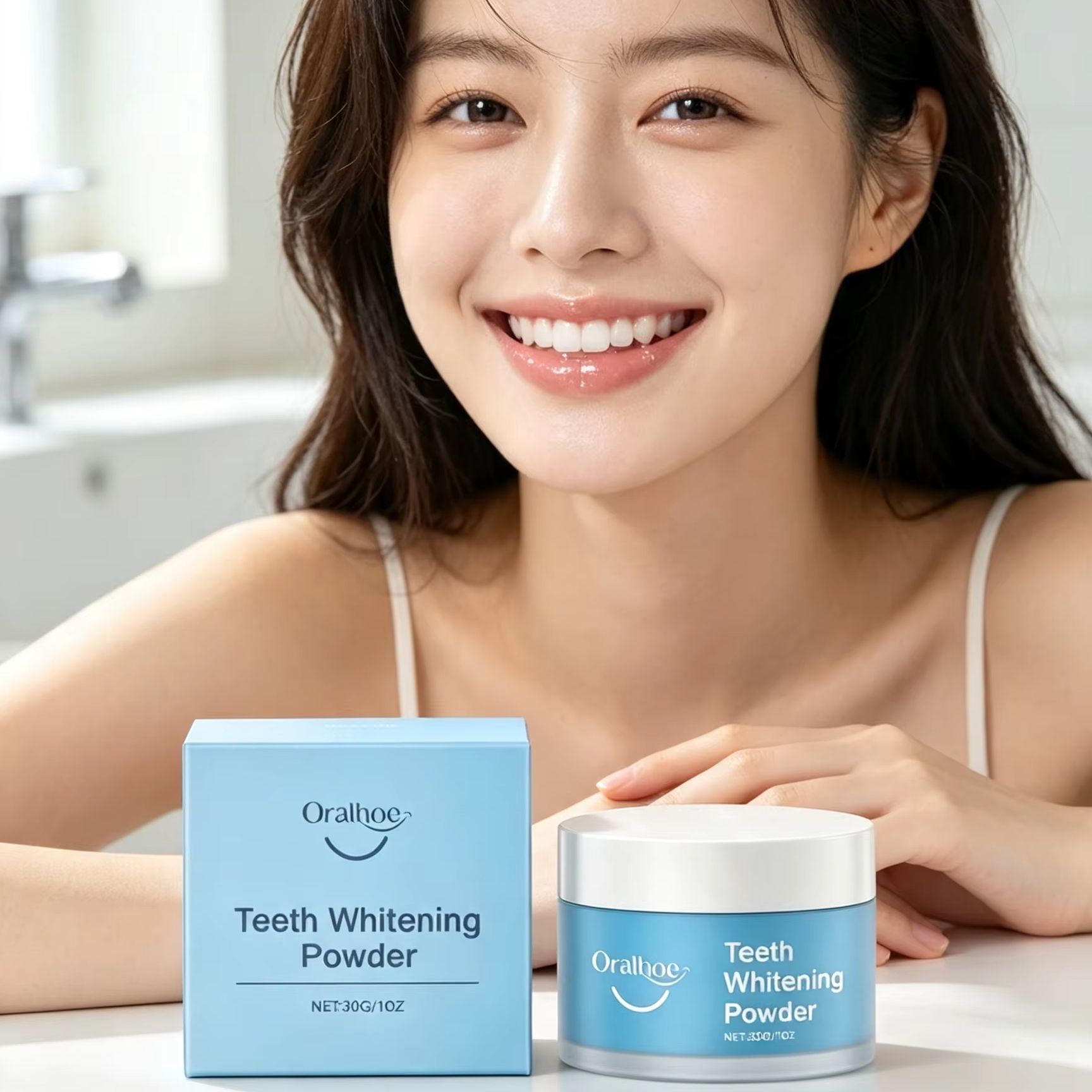Polvere Dentale Oralhoe per Pu - Teeth Whitening Powder recensione e prezzo