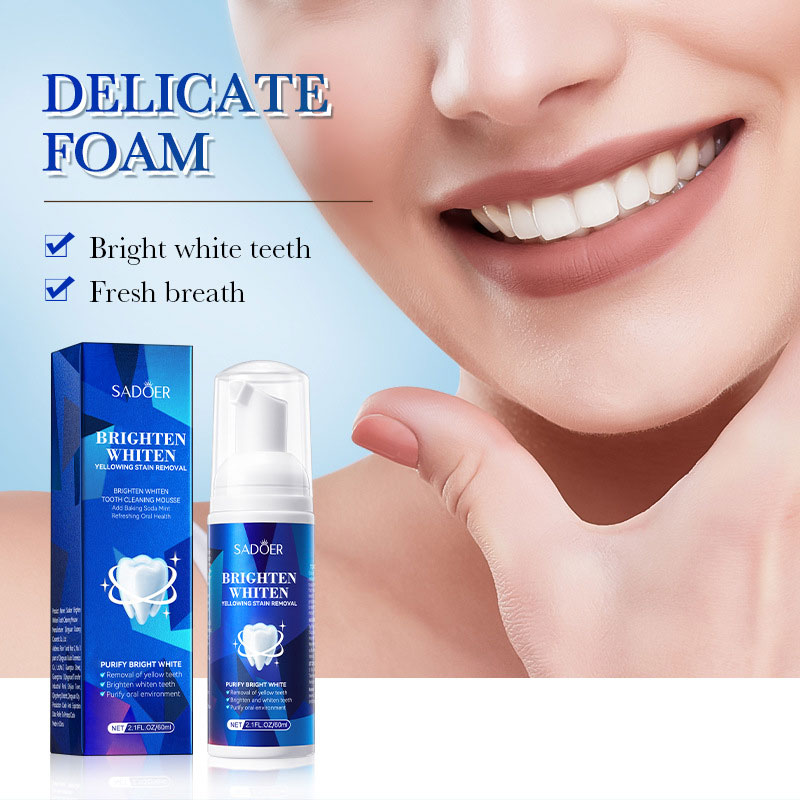 SADOER Mousse detergente per d - Teeth Whitening Xylitol Gum recensione e prezzo