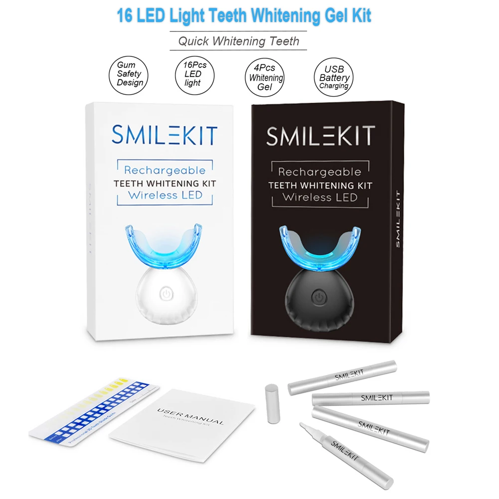Kit per sbiancamento dei denti - Teeth Whitening With Trays recensione e prezzo