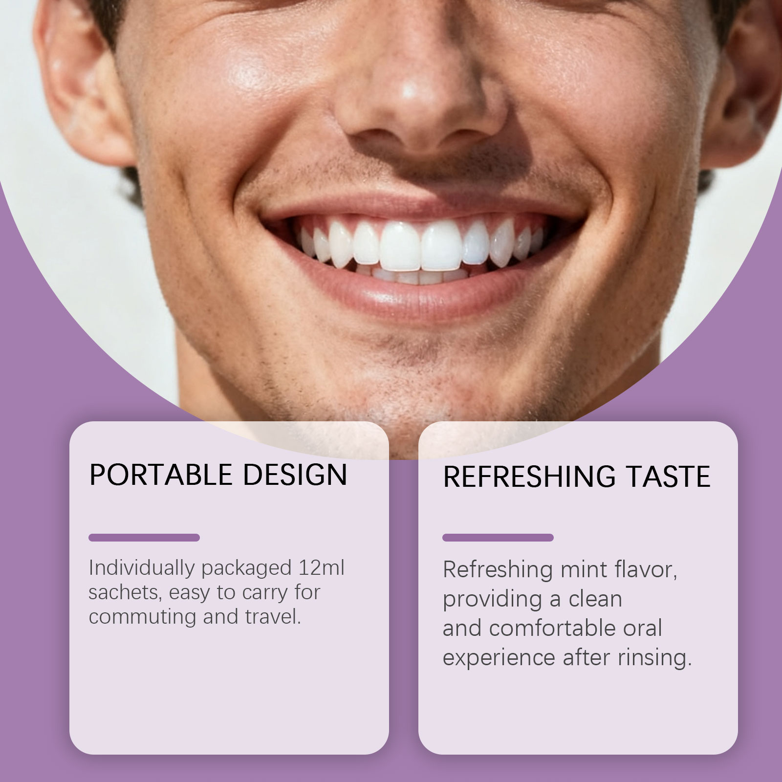 Collutorio Viola per Sbiancame - Teeth Whitening Xylitol Gum recensione e prezzo
