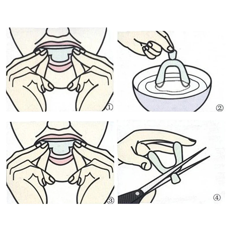 1/8pc Bocca Guard EVA Protezio - Teeth Whitening With Trays recensione e prezzo