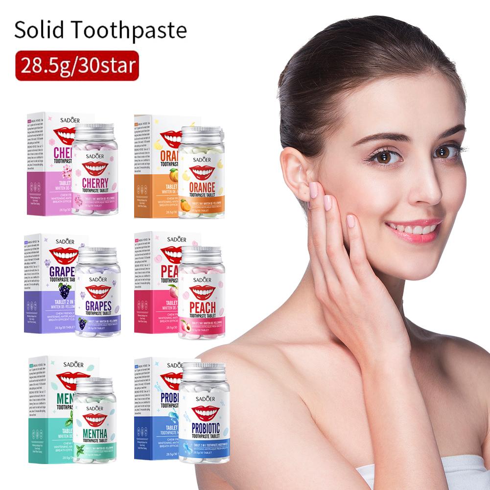 Compresse di dentifricio solid - Teeth Whitening Powder recensione e prezzo